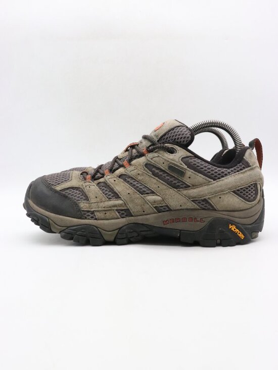 Merrell Moab 2 Waterproof Hiking Shoes Men\'s 7 Beluga Grey J06029 Vibram main image 6